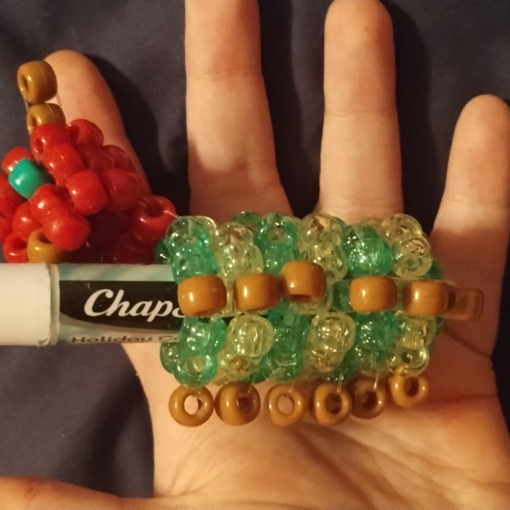 Kandi Caterpillar ChapStick Holder - Picture 2 of 2